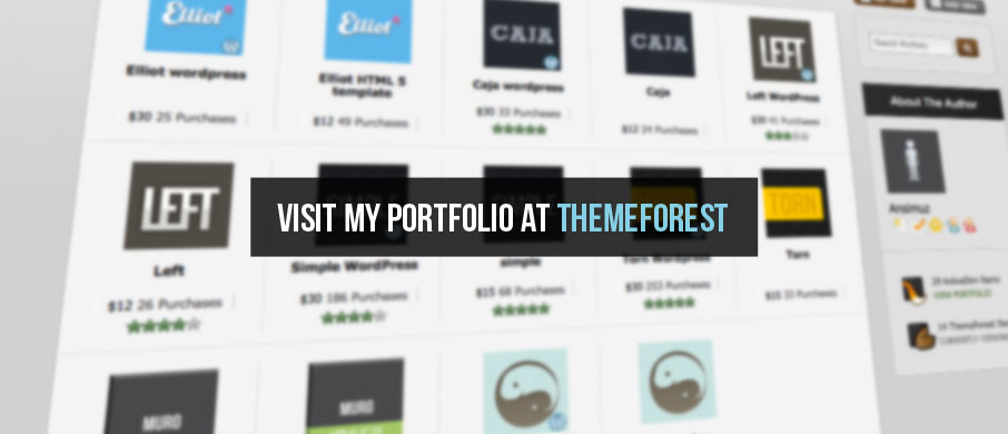Support the freebies buying high quality premium themes from my portfolio at themeforest 短信攻击